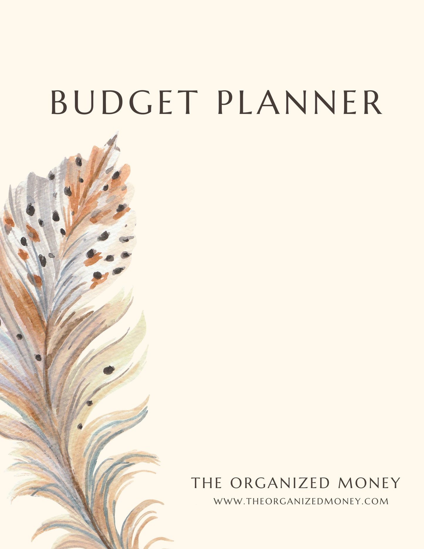 The Organized Money Budget Planner (CLASSIC SIZE)